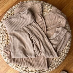 Express Ribbed Knit Co-ord Sweater Set